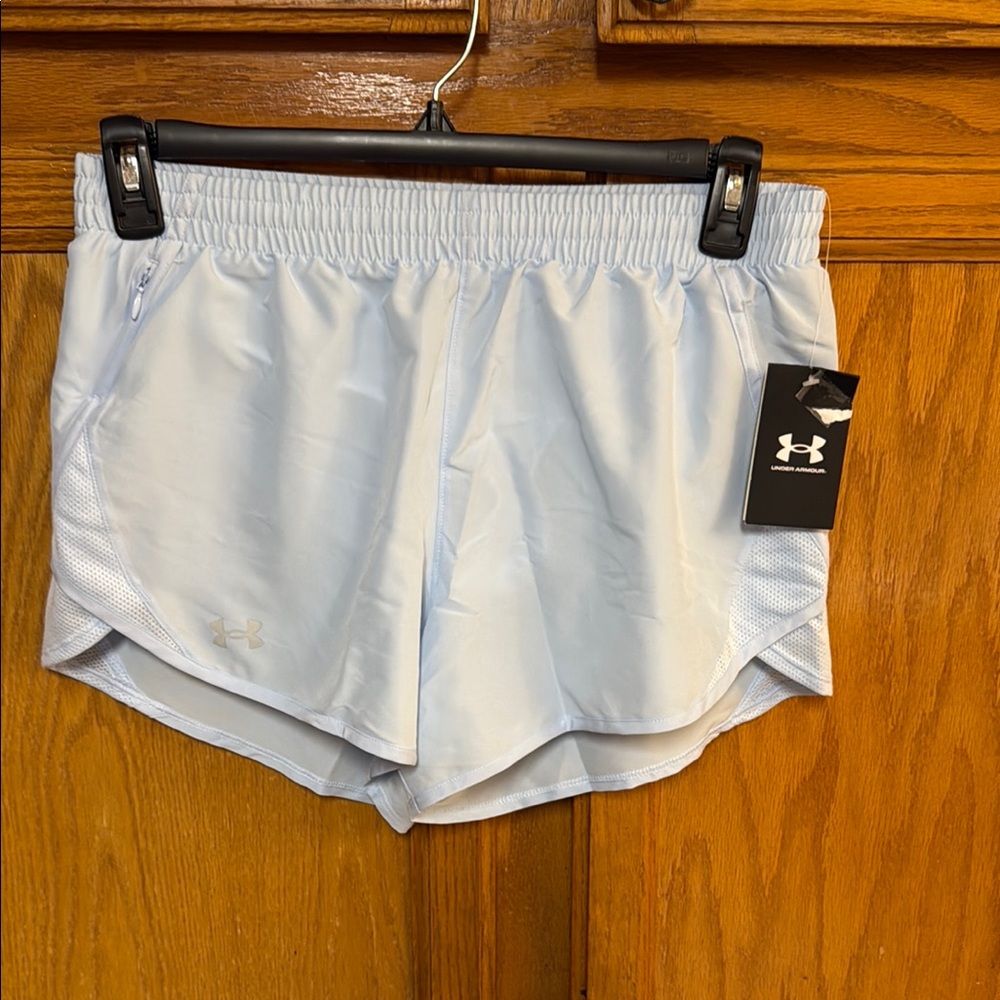Under Armour Blue Athletic Shorts Lightweight Performance